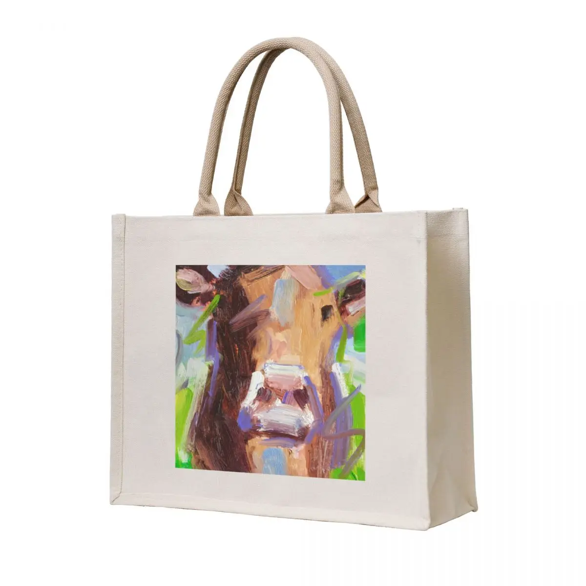 

Abstract Cow Tote Bag tote bags aesthetic tote bag university bag luxury women