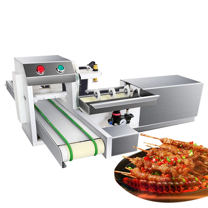 OEM Factory Satay Barbecue For Meat Multifunctional Skewers Carry Shawarma Kebab Skewer Machine Iran