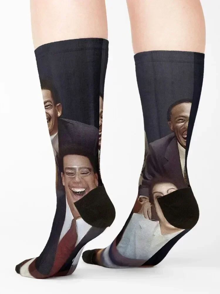 Scary Face Socks halloween luxe kids custom Men's Socks Luxury Women's