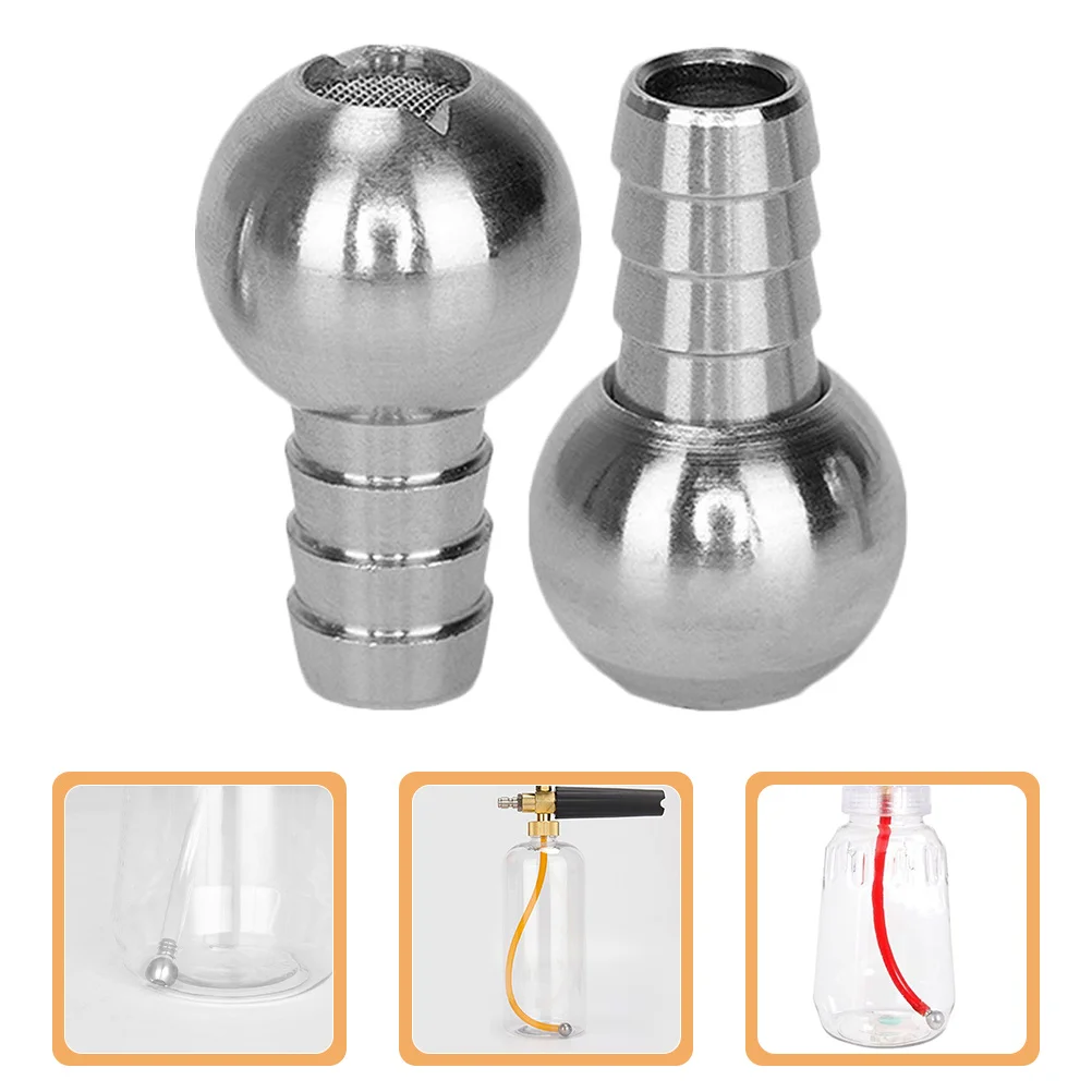 

2pcs Vehicles Stainless Steel Filter Adjustable Garden Industrial Use Pressure Washer Accessories Efficient Filtration Outdoor