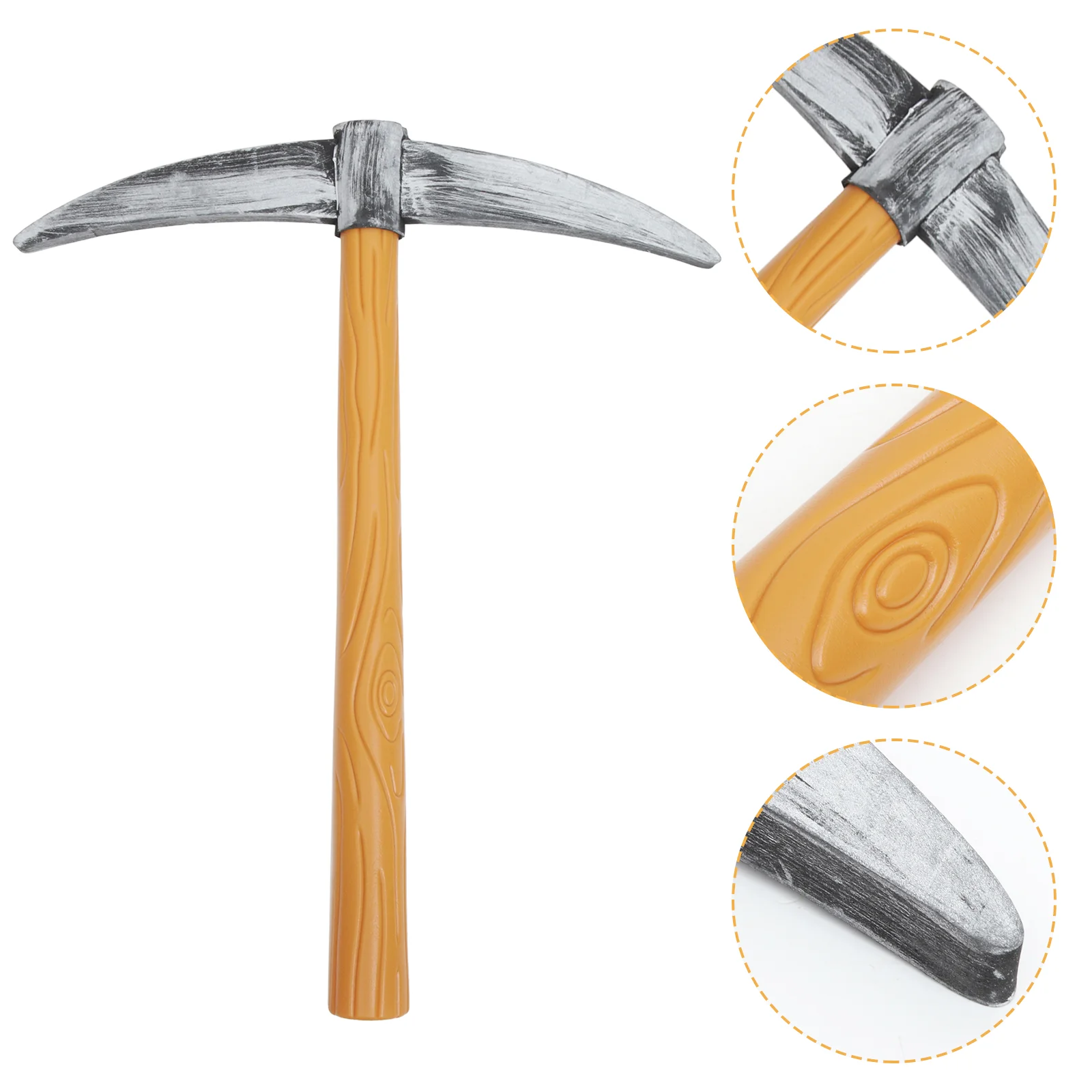 Pickaxe Props Centerpiece Lids Unique Ornaments Fake Party Embellishment Simulation Decoration Decorate