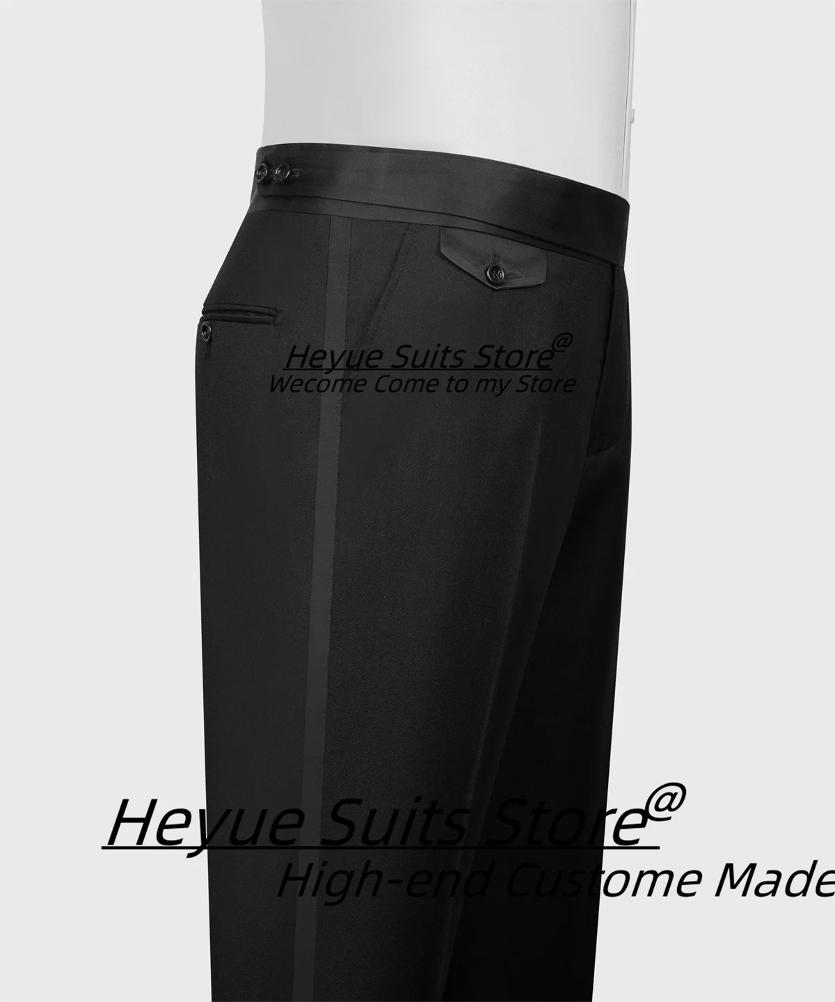 أنيقة الجاكار عالية الجودة الرجال الدعاوى مخصصة سليم صالح الذروة التلبيب العريس الزفاف البدلات الرسمية كريستال 3 قطعة مجموعات Ropa Hombre #4