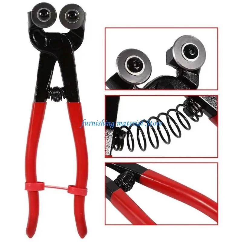 Y5GD Pack of 16 Portable Glass Cutting Tool Set with Integrated Storage Bag and Accessories for Easy Transportation in Outdoor