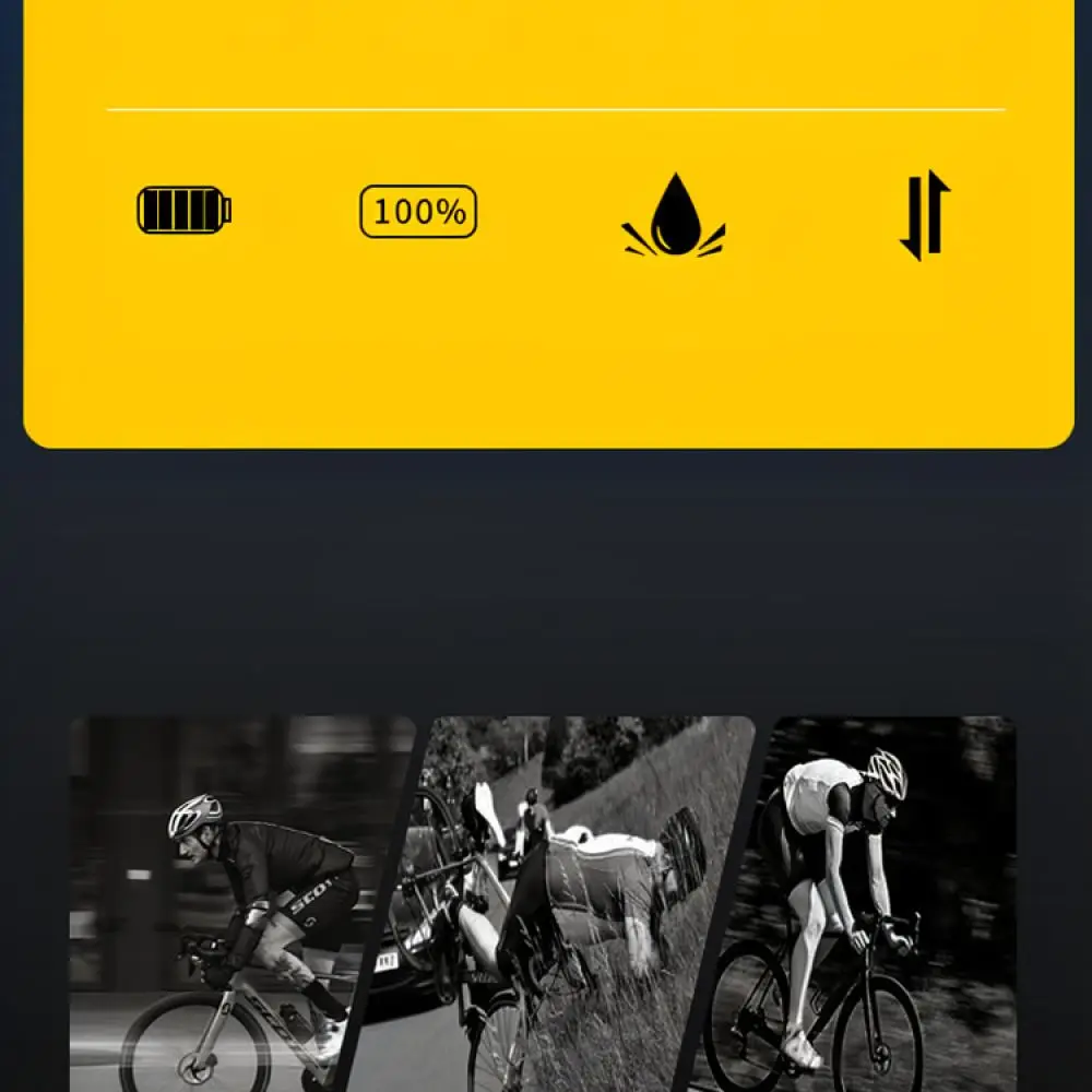 Powerful Bicycle Front Light Led Smart Sensor Torch Type C Charging Digital Display Cycling Equipment For Night