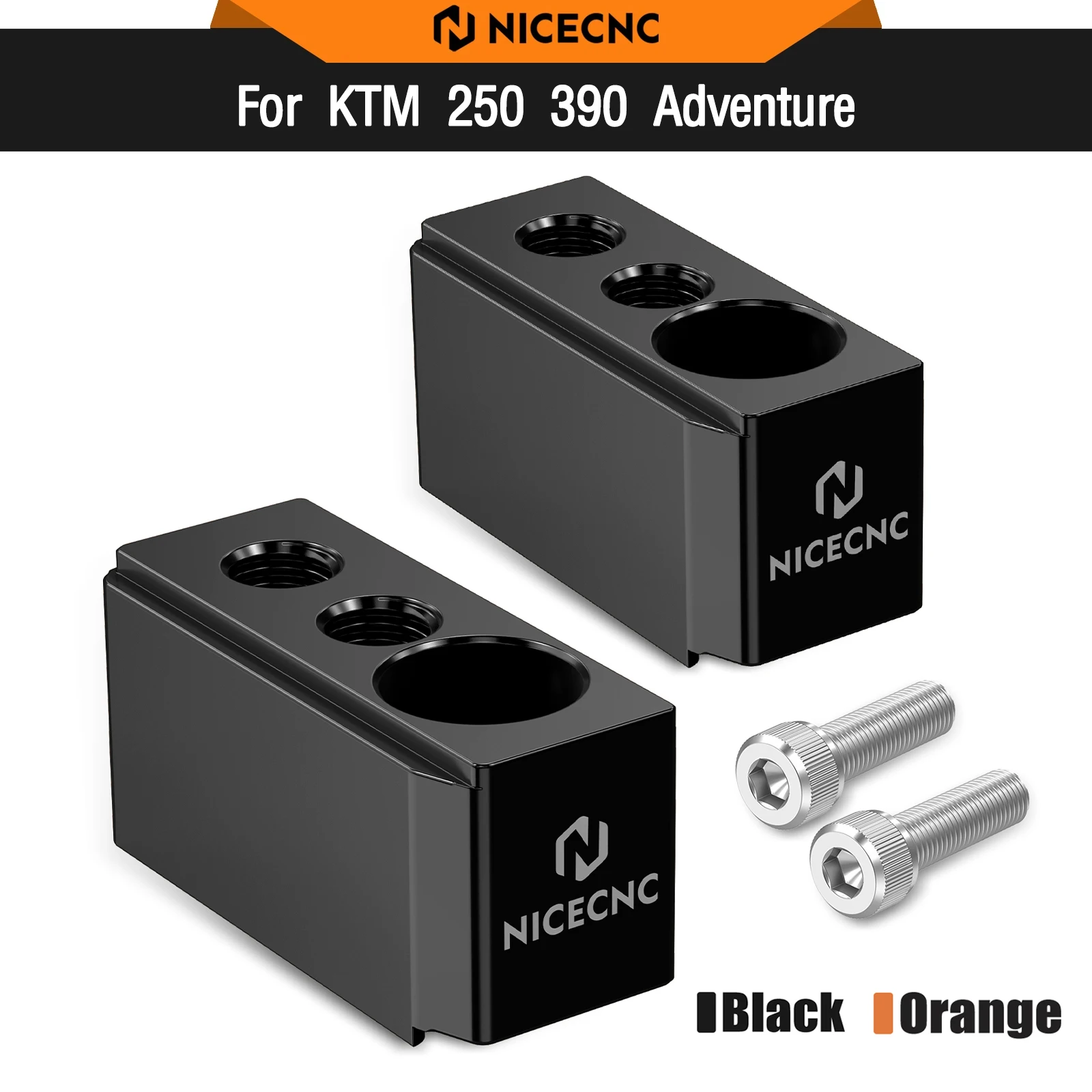 

For KTM 250/390 Adventure 2020-2024 1" 25mm Handlebar Riser 390 Adventure 250 Adventure 390 250 ADV 2020 20212 2022 2023 2024