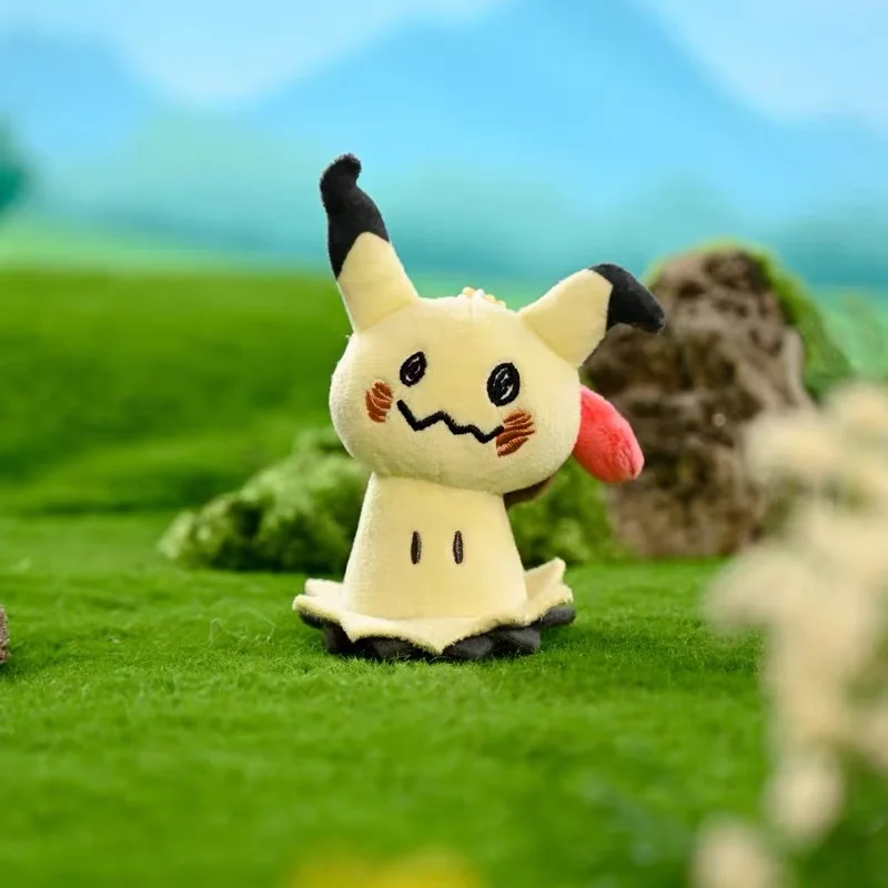 Pokemon Original Plüsch-Anhänger-Spielzeug Psyduck Gengar Mew Clefairy Slowpoke Togepi Plusle 6-13 cm Niedlicher Schlüsselanhänger Stoffpuppen-Geschenk – Detail 4