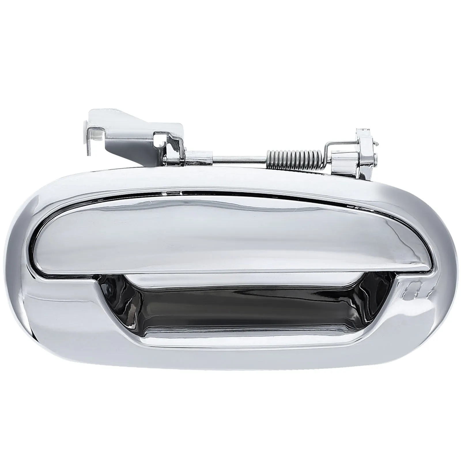 A-Premium Front Passenger Side Chrome Exterior Door Handle w/o Keyhole for Ford F-150 1997-2003 F-250 1997-1999 Expedition Lobo