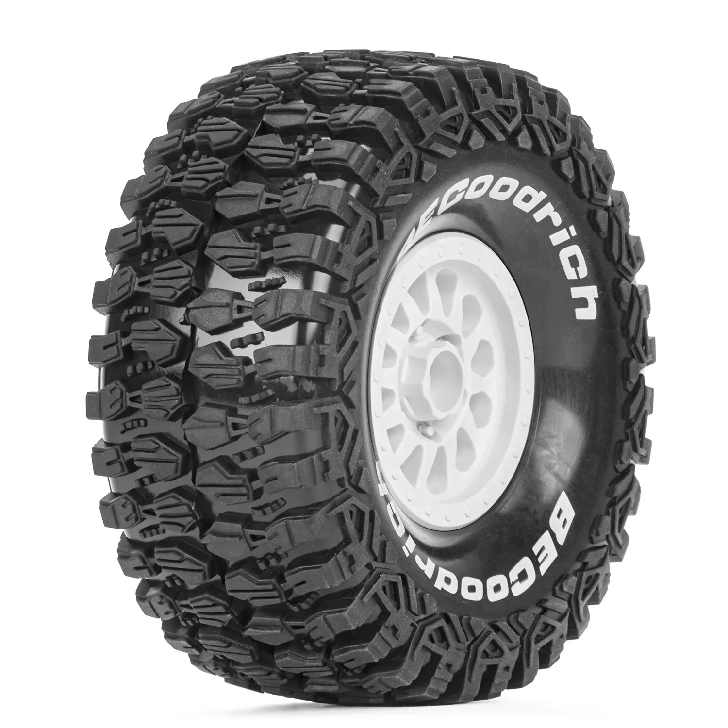 PYFORE LT18095 - 4 stuks RC Cars Off-road korte vrachtwagenbanden voor 1/7 TRAXXAS UDR 85086 - 4