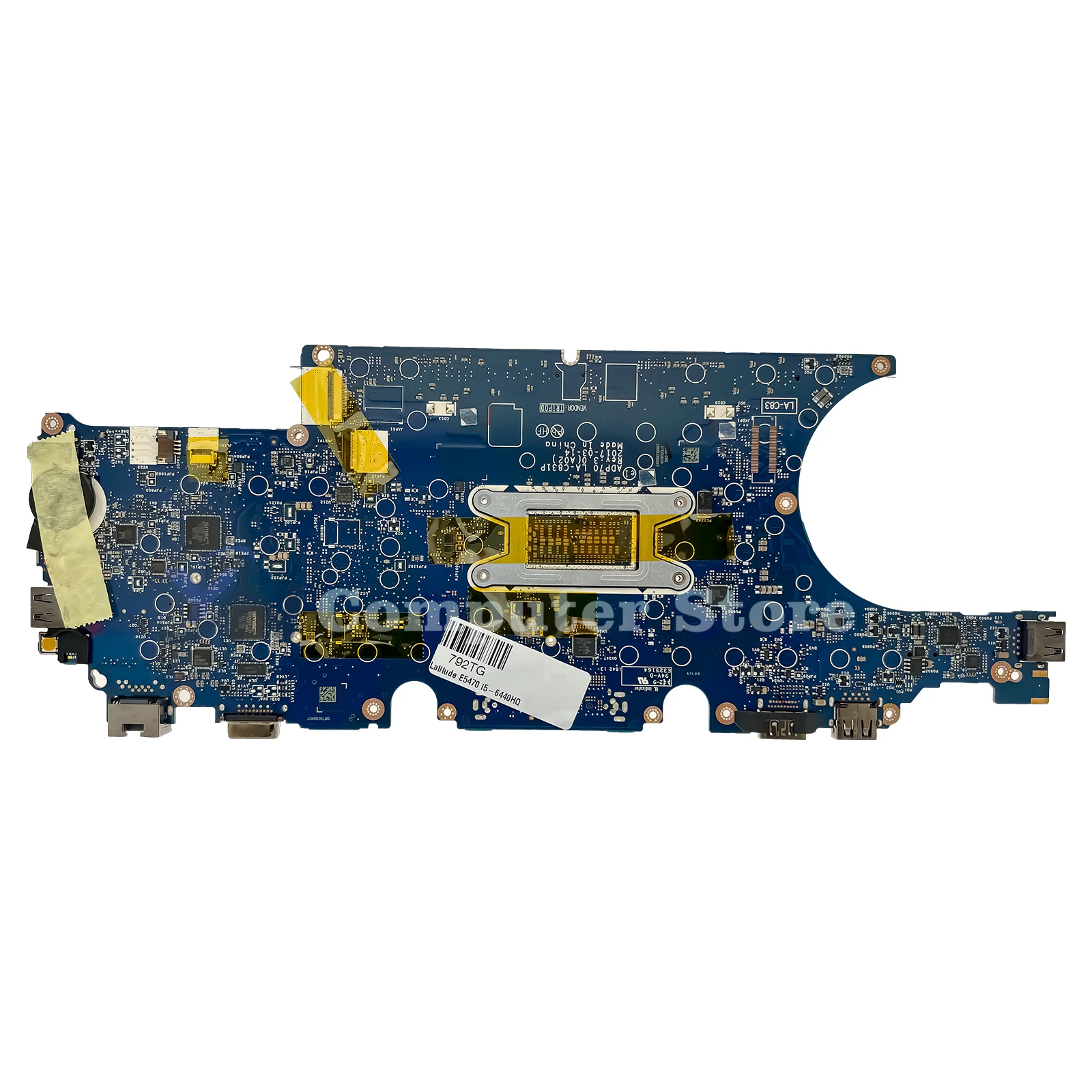 LA-C831P Mainboard For Dell Latitude E5470 Laptop Motherboard i5 i7 6th Gen 100% TEST OK