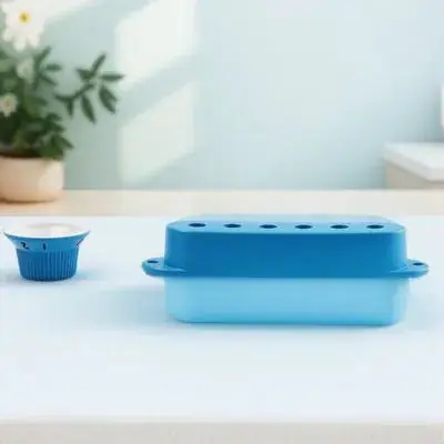 أغطية لاقط الجيتار مجموعة بديلة من البلاستيك باللون الأزرق الداكن لملحقات التحكم في مستوى صوت الجيتار الكهربائي