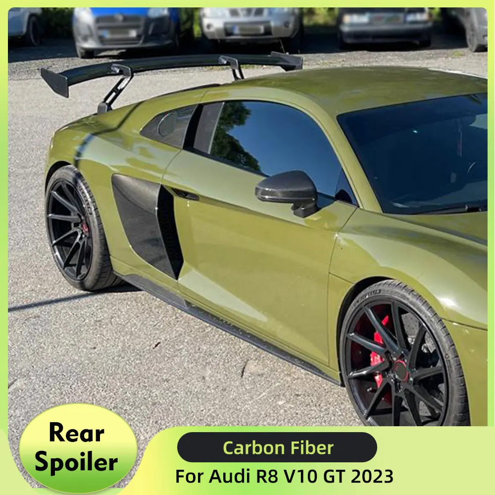 

Prepreg Dry Carbon Car Rear Trunk Spoiler for Audi R8 V10 GT Performance Coupe 2023 New R8 Carbon Car Body Kits