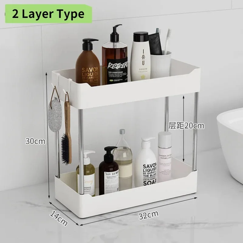 2 Tier kitchen Organizer Under Sink Organizer Drawer Organizers Storage Rack Cabinet Organizer Storage Holder Kitchen Spice Rack