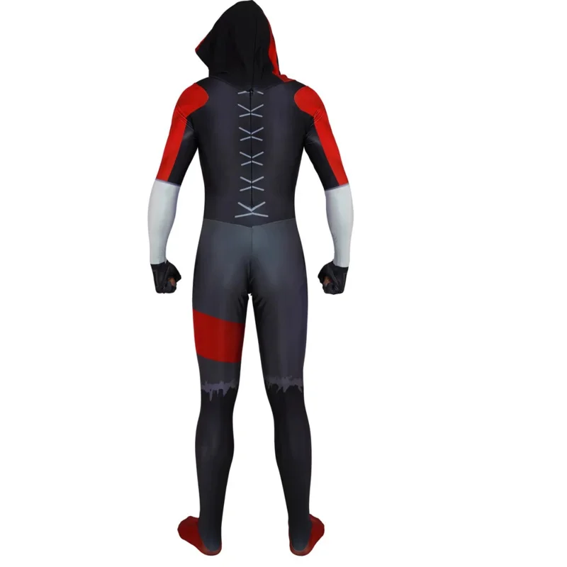 Ikonik Cosplay Kostüm Hoodie Overall Maske Spiel Rollenspiel Männer Uniform Zubehör Halloween Weihnachten Karneval kompletten Satz