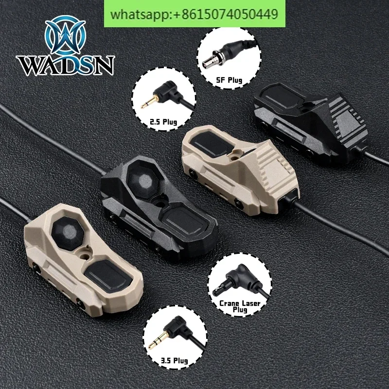 

AXON wire-controlled mouse tail M600/M300 flashlight dual-function UN switch L3/PEQ interface M/K system