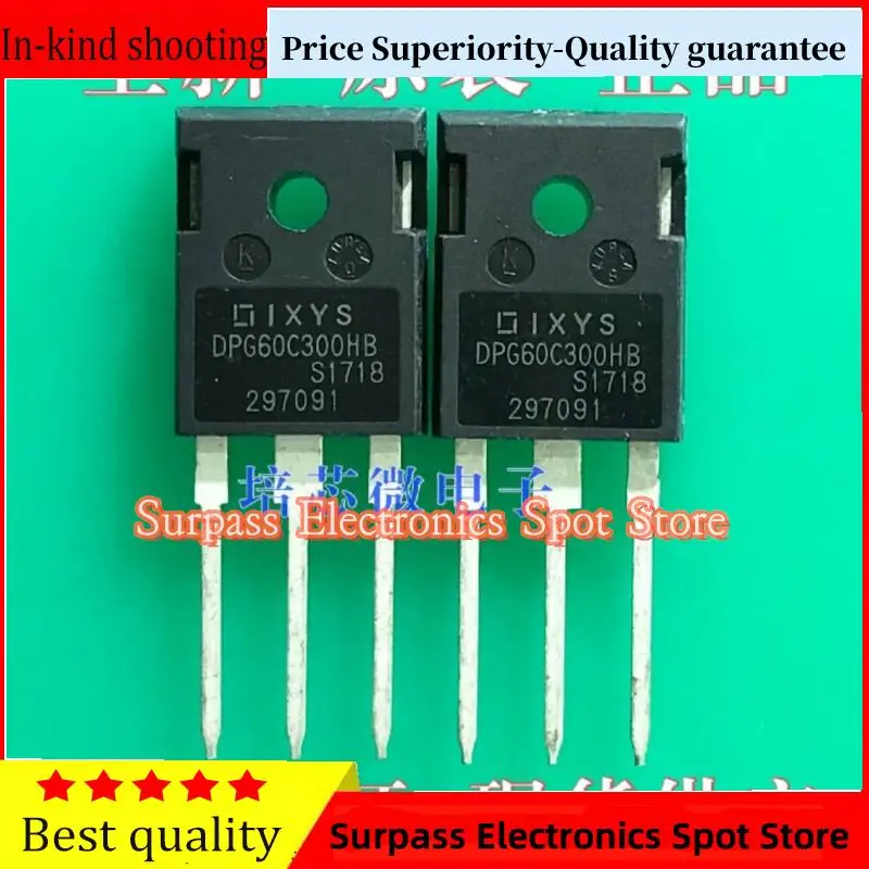 

10PCS-100PCS DPG60C300HB TO-247 60A 300V Price Superiority-Quality guarantee