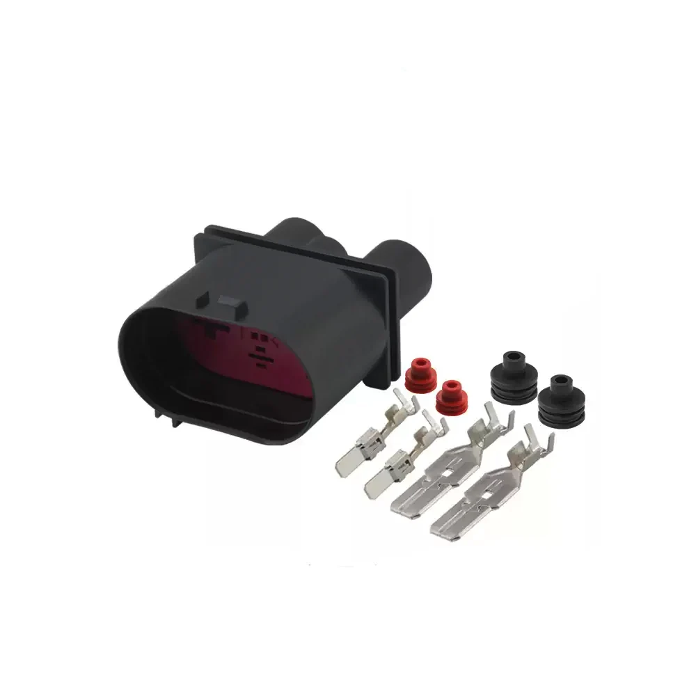 5 sets 4P connectors applicable for automotive electronic fan plugs and high-current sensor plugs, DJ7042YB-6.3/9.5-11 4P