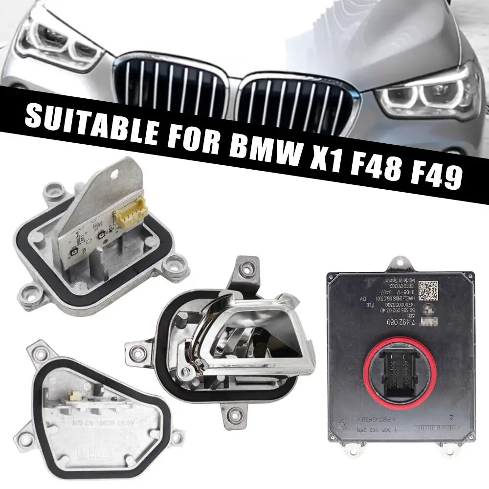 7492089 63117428787 63117428789 63117428791 for  X1 F48 F49 LED Headlight Ballast DRL Turn Signal Control Module Kit