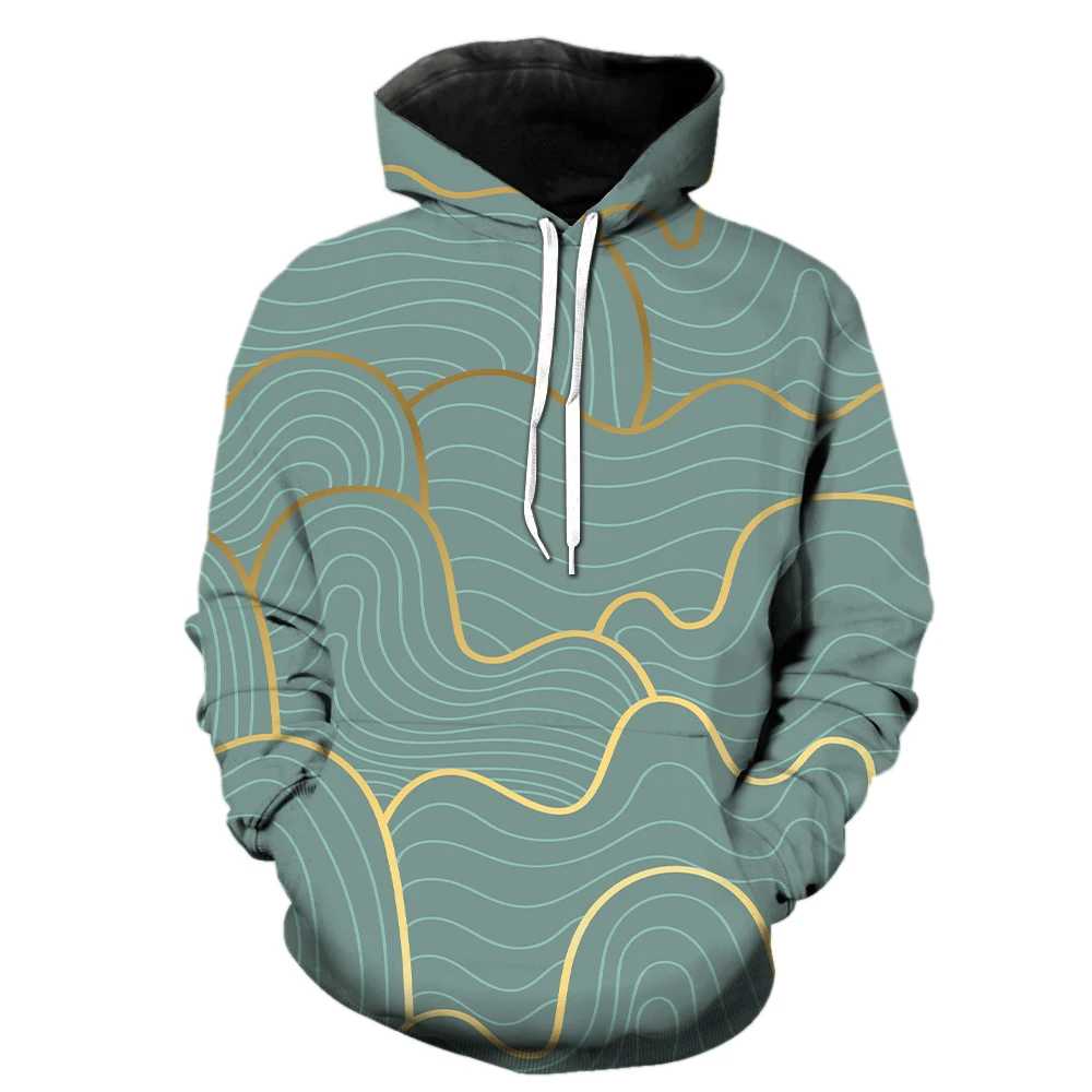 Luxury Tropical Plants Men's Hoodies With Hood Jackets Long Sleeve Hip Hop Teens Pullover Fashion Unisex Casual 3D Printed Cool