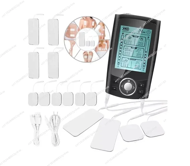 

TENS EMS Device Meridian Physiotherapy Pulse Tens Abdominal Chest Prostate Acupoint Micro Current EMS Massager Relieve Pain