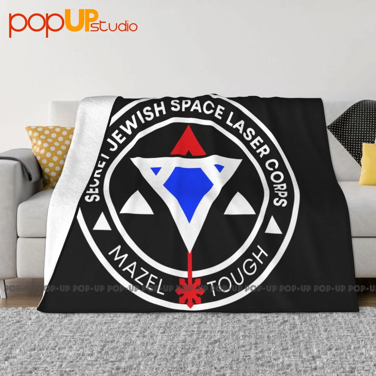 Secret Jewish Space Laser Corps Blanket High Thicken Dust Cover Couch Blanket Sleeping Sheets