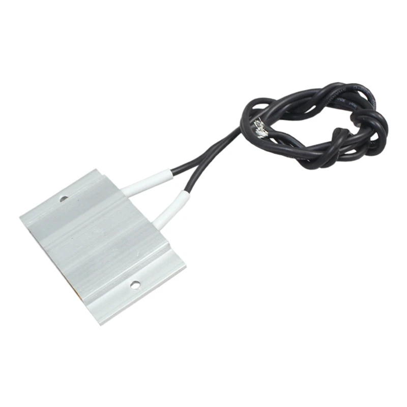 

2PCS 12V-220V PTC Heating Piece 12V-220V PTC Aluminum Shell Heating Plate 36 X 62MM 20CM Wire Length