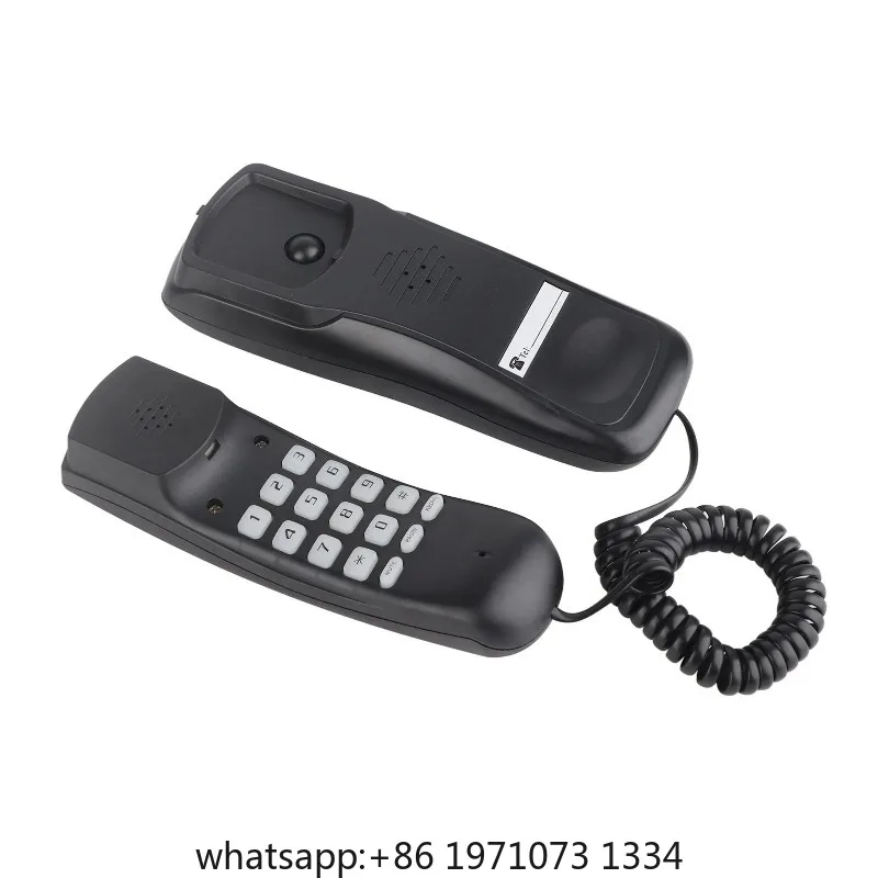 Home Telephone Multifunction Wall Mountable Telephone for Office Home Hotel Bathroom Wall Mountable Telephone