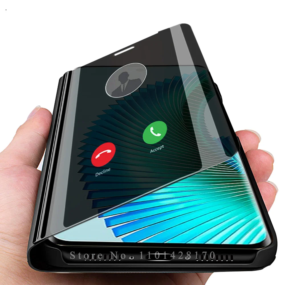 Smart Mirror Flip Case For Honor Magic6 Lite Phone Magnetic Cover Hono X9b HonorX9b Magic 6 Light Magic6Lite 5G Book Stand Coque