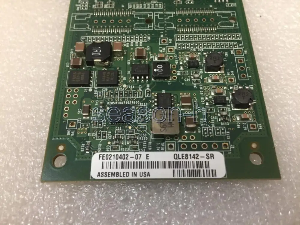 QLE8142-SR 10GB DUAL PORT FC PCIE HBA محول بطاقة الشبكة