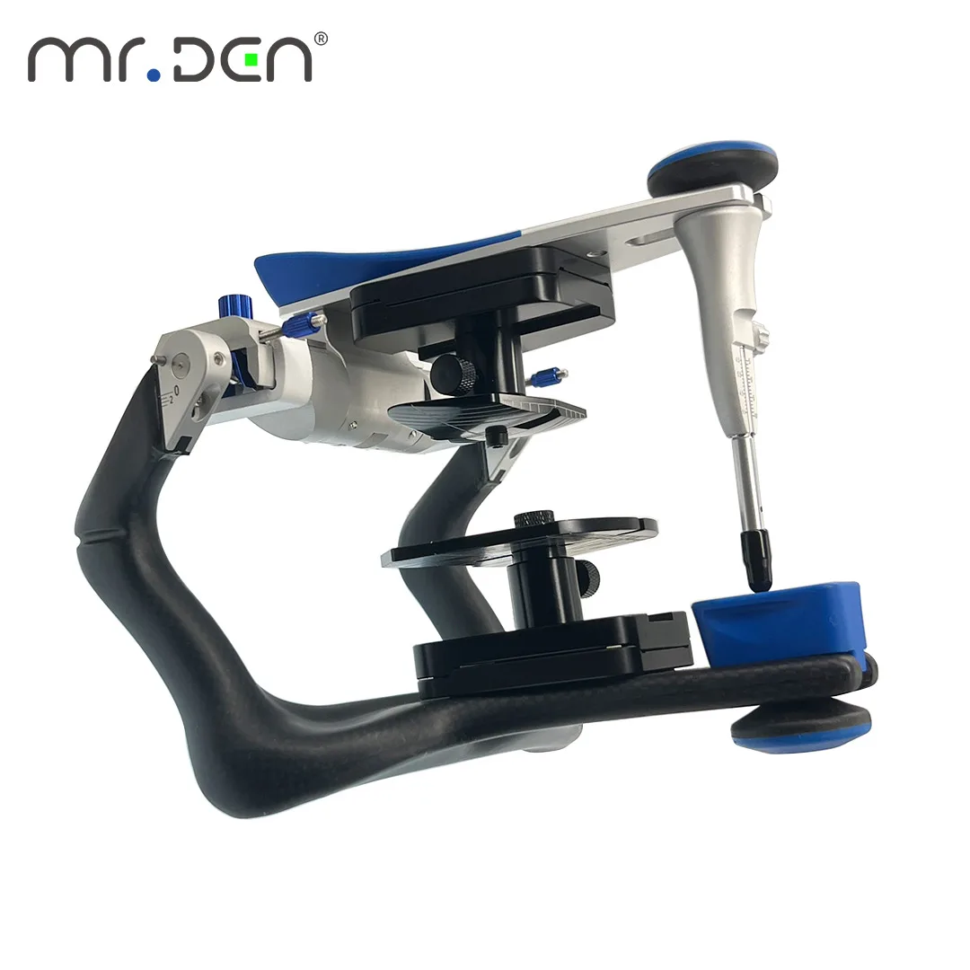 MR DEN 100% Original Design Denture Alignment Guide Jaw Dental Lab Gilbach Complete  Frame Aligning Guide Magnetic Base Plate