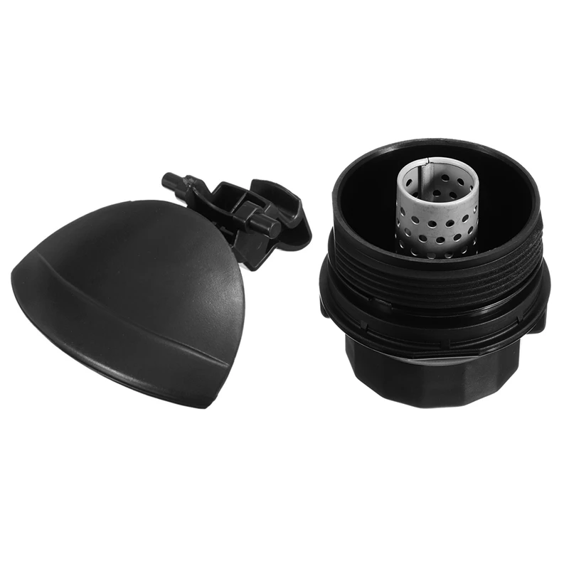 Toyota Lexus için siyah Scion meclisi yağ filtresi arabada depo kapağı 15620-37010 & değiştirin naylon havasız ortam kabini kolu bölmesi