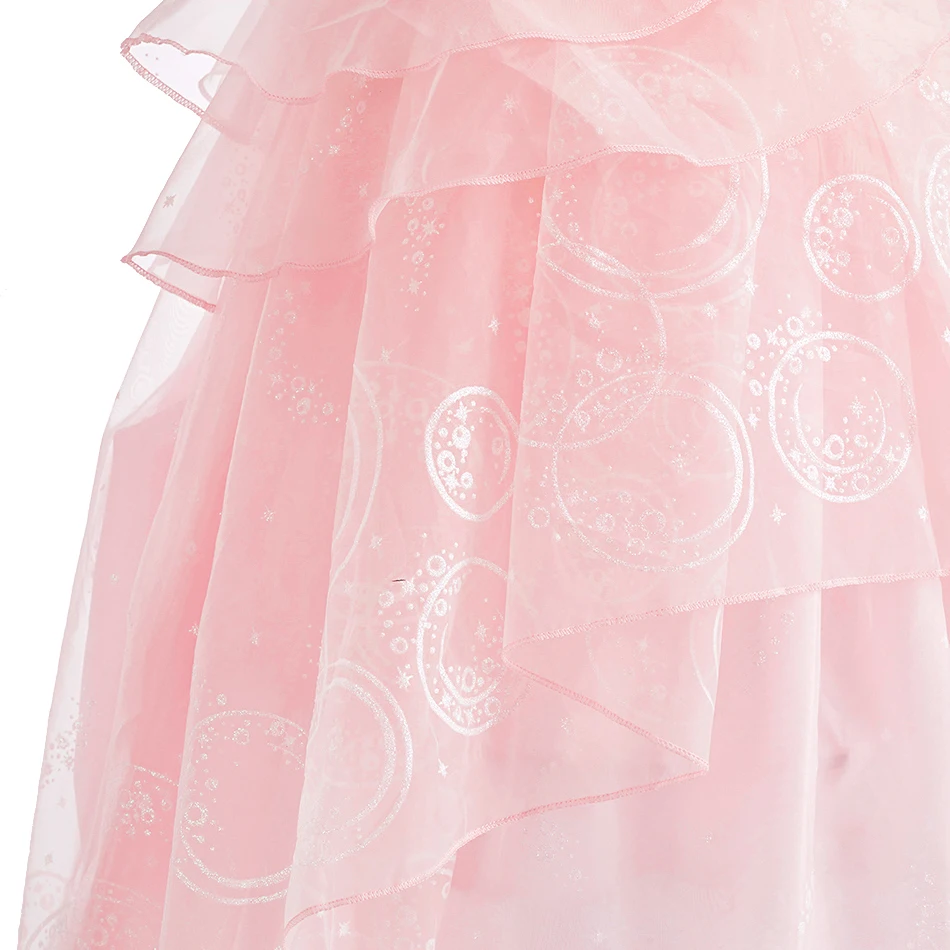 Mädchen Prinzessinnenkleid Kinder Fantasie-Cosplay-Kostüm Kinder Party Ballkleid Halloween Karneval Verkleidungskleidung Buchwoche – Detail 30