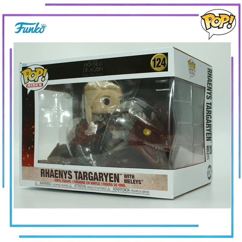 

Funko POP House of The Dragon Rhaenys Targaryen with Meleys Vinyl Figure Figurine Collectible Decor Gift Toy