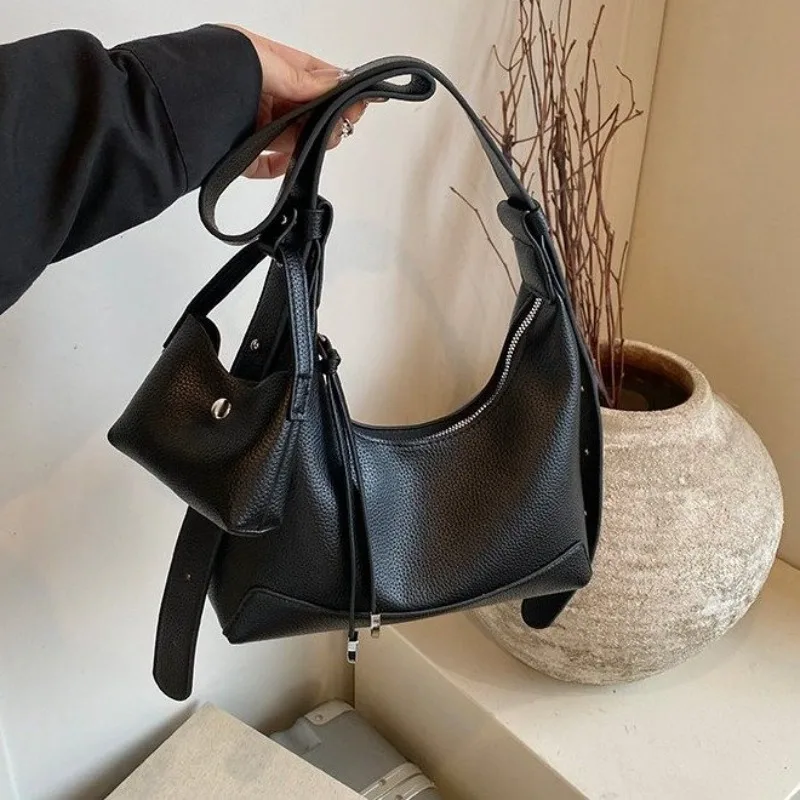 

Модная женская кожаная сумка через плечо, женские сумки от люксового бренда, популярные классические элегантные модели