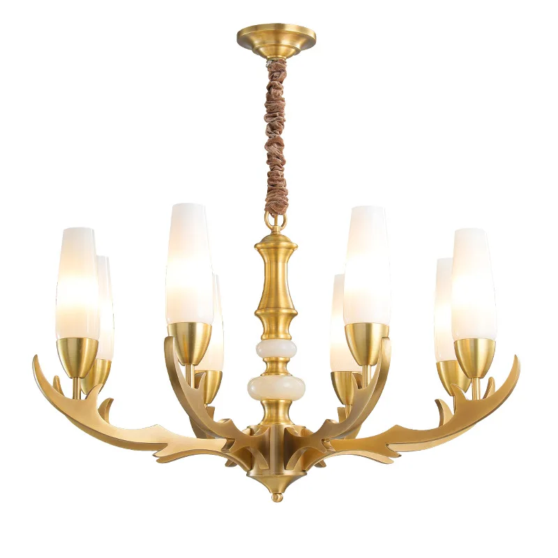 

American country retro living room dining room bedroom lamps atmospheric European style