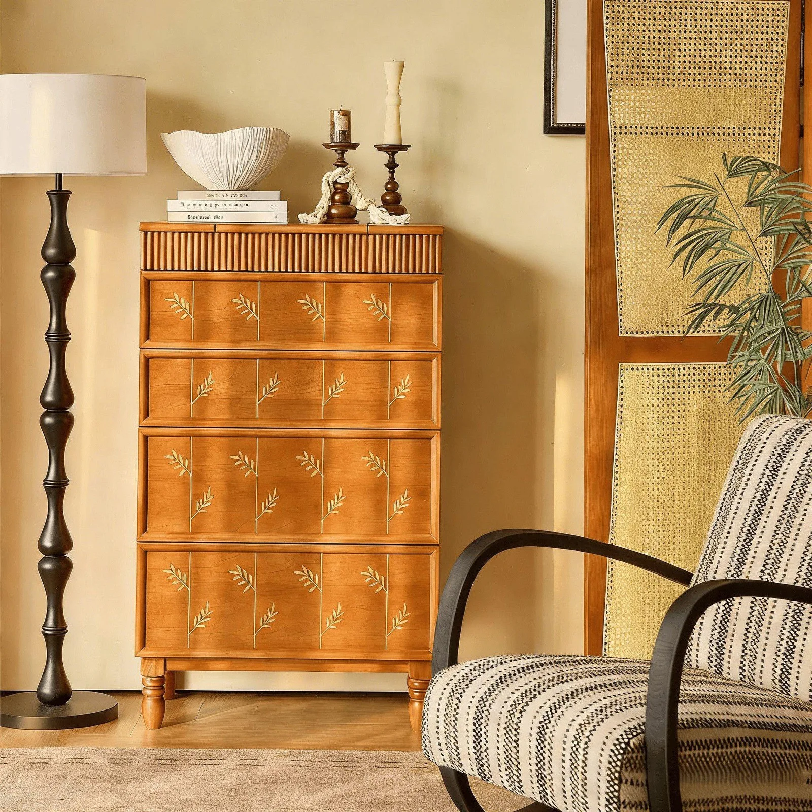 Dresser household bedroom dressing table bedside chest storage cabinet