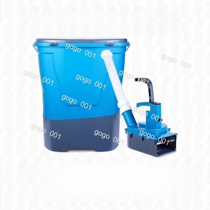 Backpack Electric Fertilizer & Seeder Machine, Multi-Function for Crops Vegetables, Adjustable Rate & Easy Use