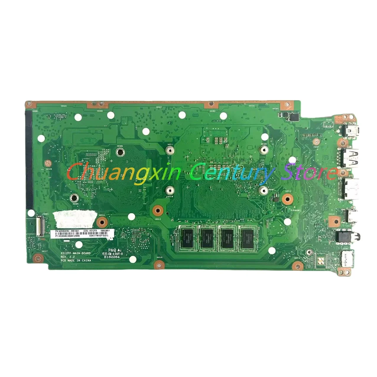 Suitable for Asus VivoBook X512FB X512FF X712FA X512FJ laptop motherboard X512FF with I3 I5 I7 8th CPU 4G RAM UMA  100% Tested