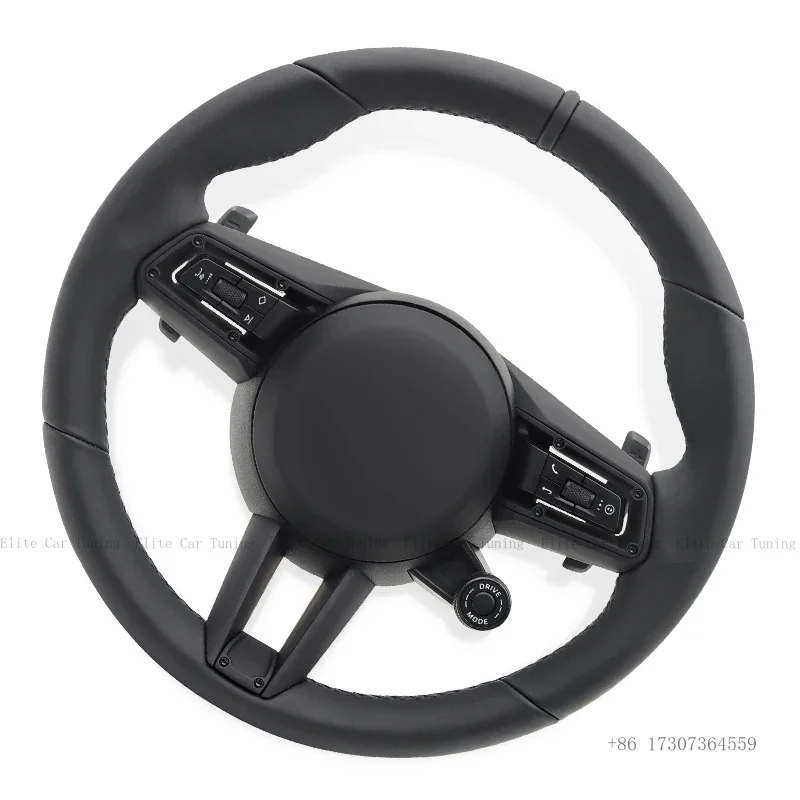 

Steering Wheel for Porsche Cayenne Boxster Panamera Cayman 911 991 992 981 987 970 997 996 958 Car Steering Wheel Plug and Play