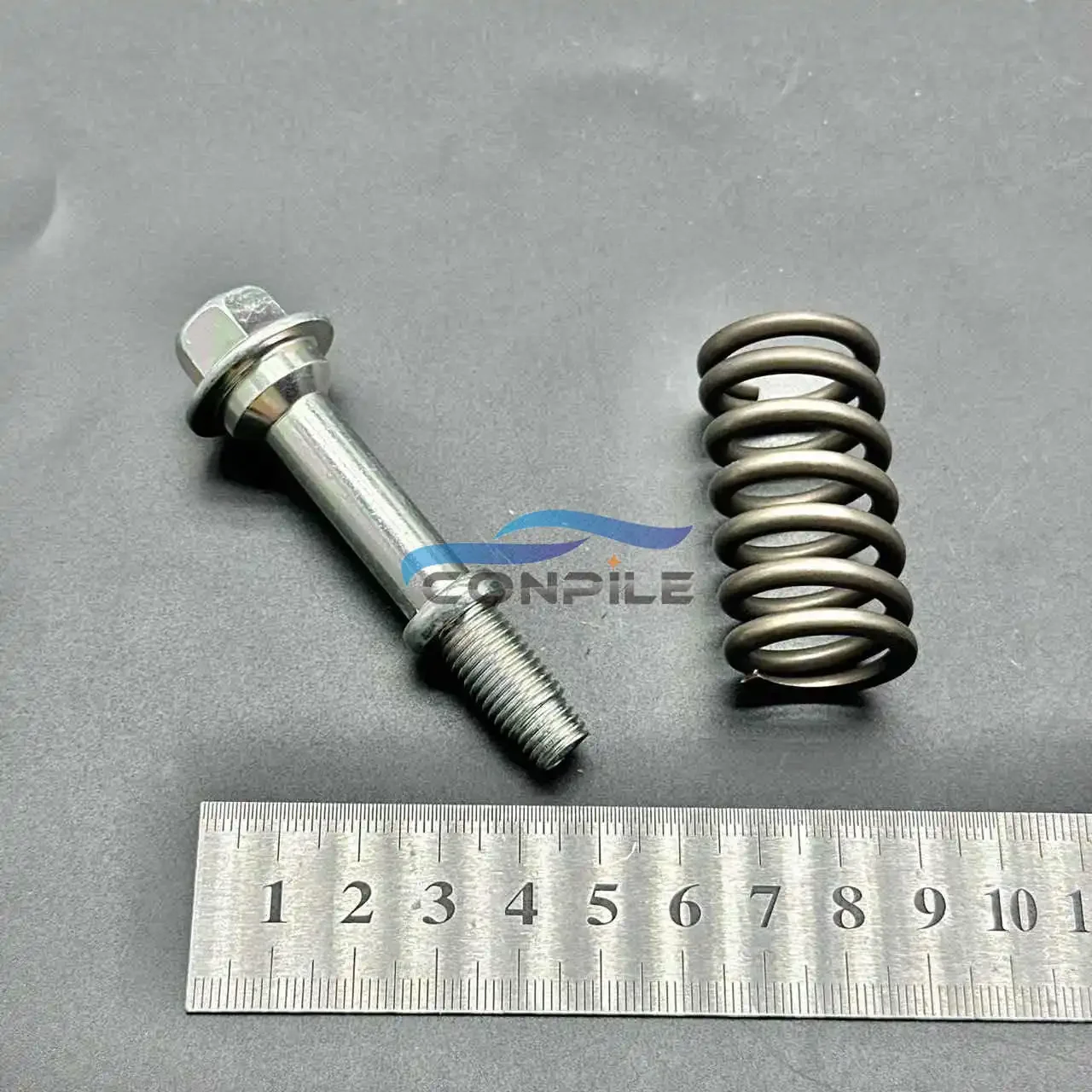 for toyota Lexus Prado front rear muffler exhaust pipe fixing screw spring