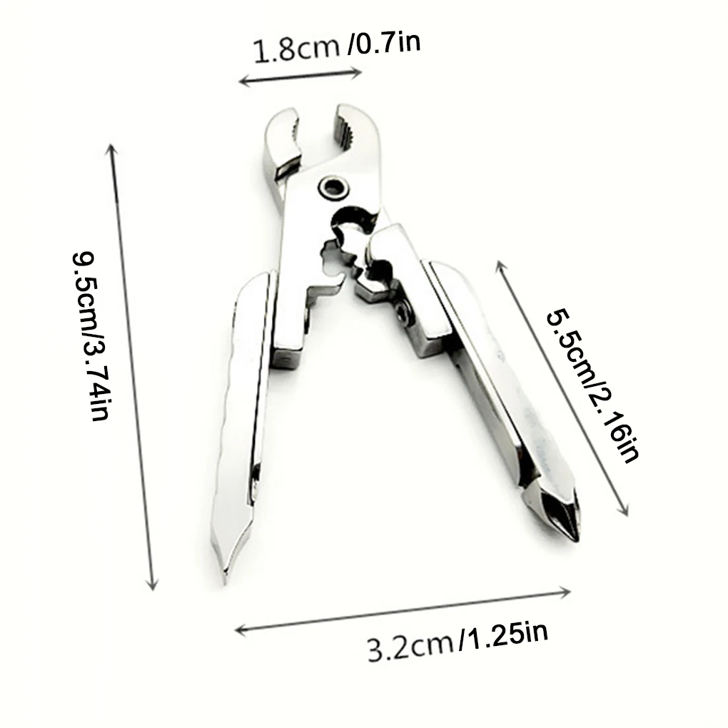 10 In 1 Pliers Durable Stainless Steel Tool For Easy Outdoor Activities Professional Survival Tool