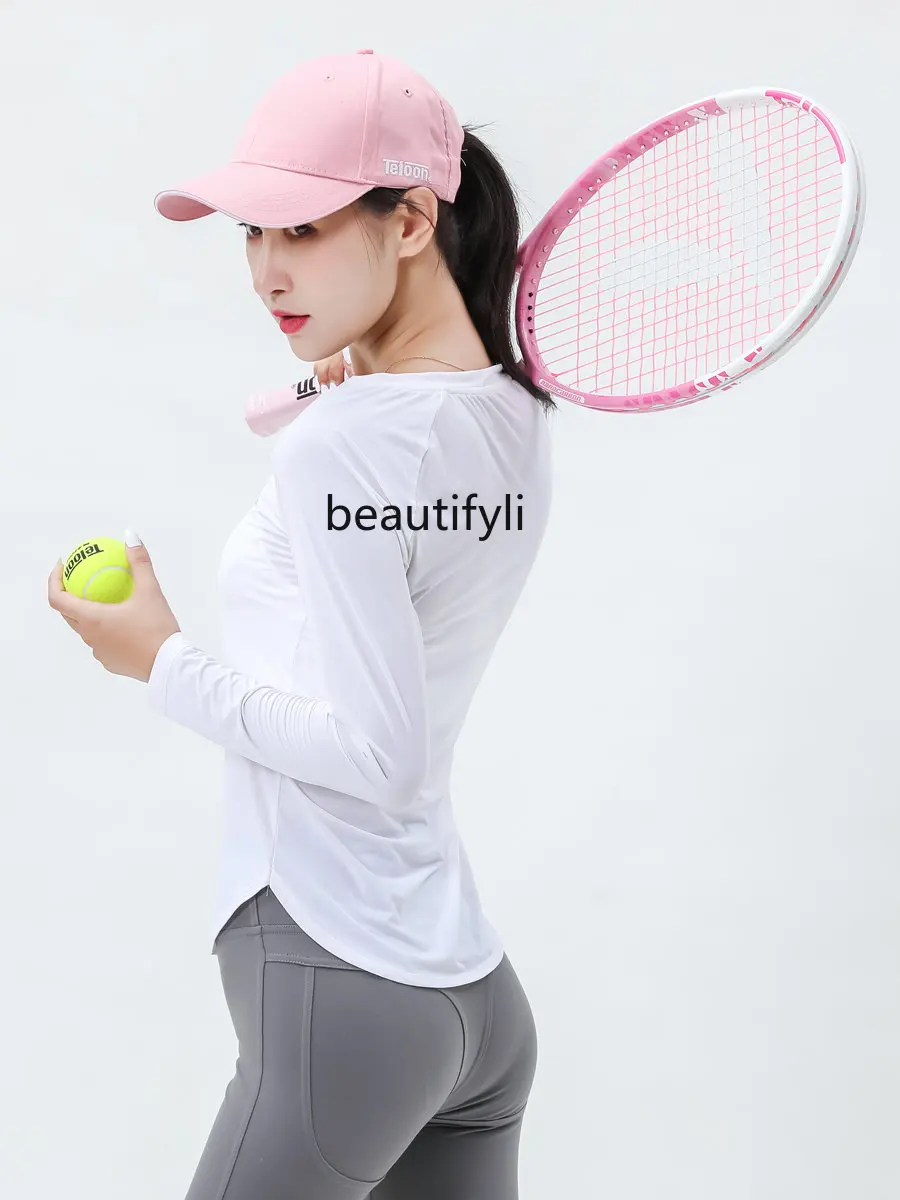 Tennis Rackets Carbon Female Beginner Single with Line Rebound Tennis Artifact