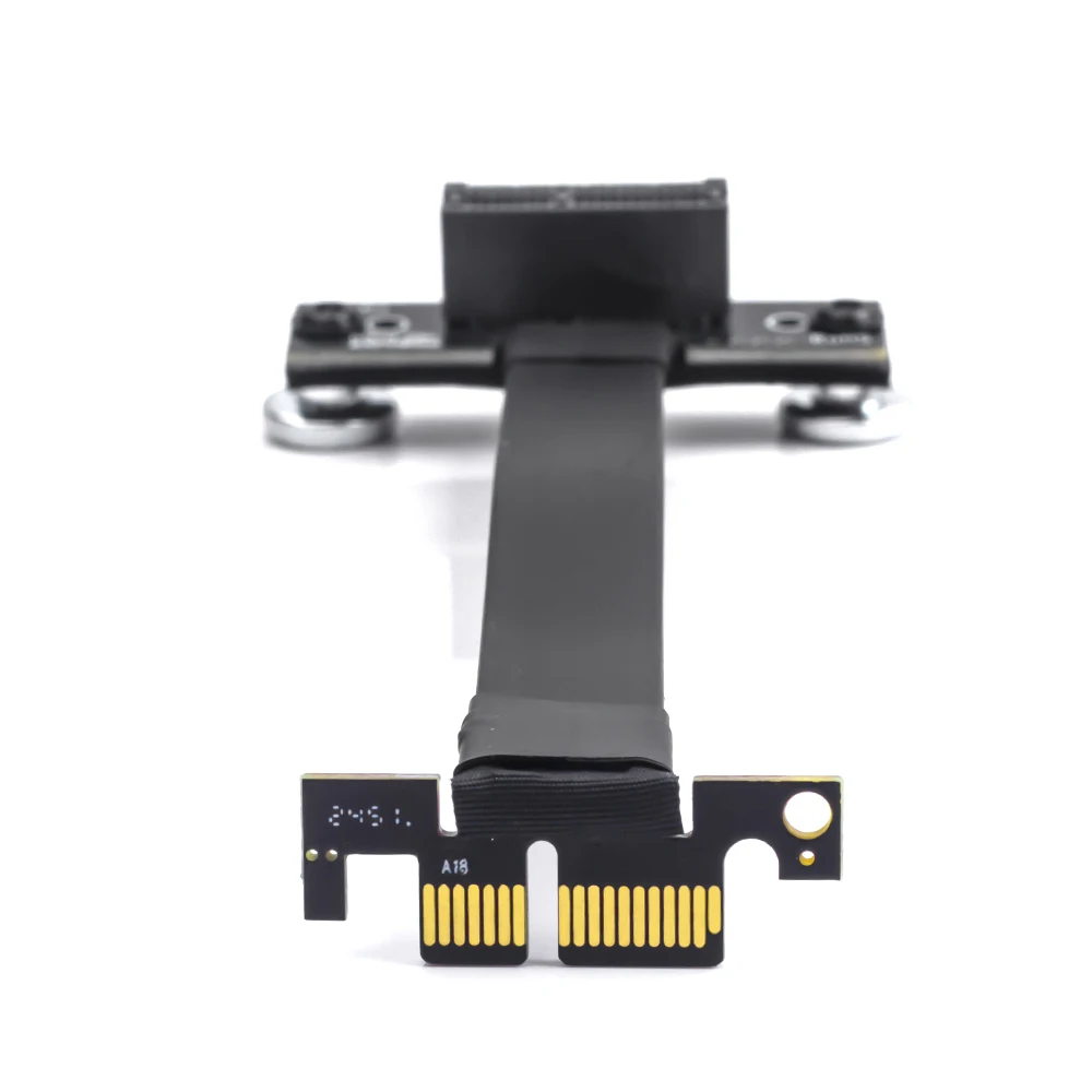 Fenvi PCI-E 3.0 X1 To X1 Riser Cable 90 Degree Right Angle PCI 1x Extender Extension Cable 100MM for PCIe WiFi Network Card