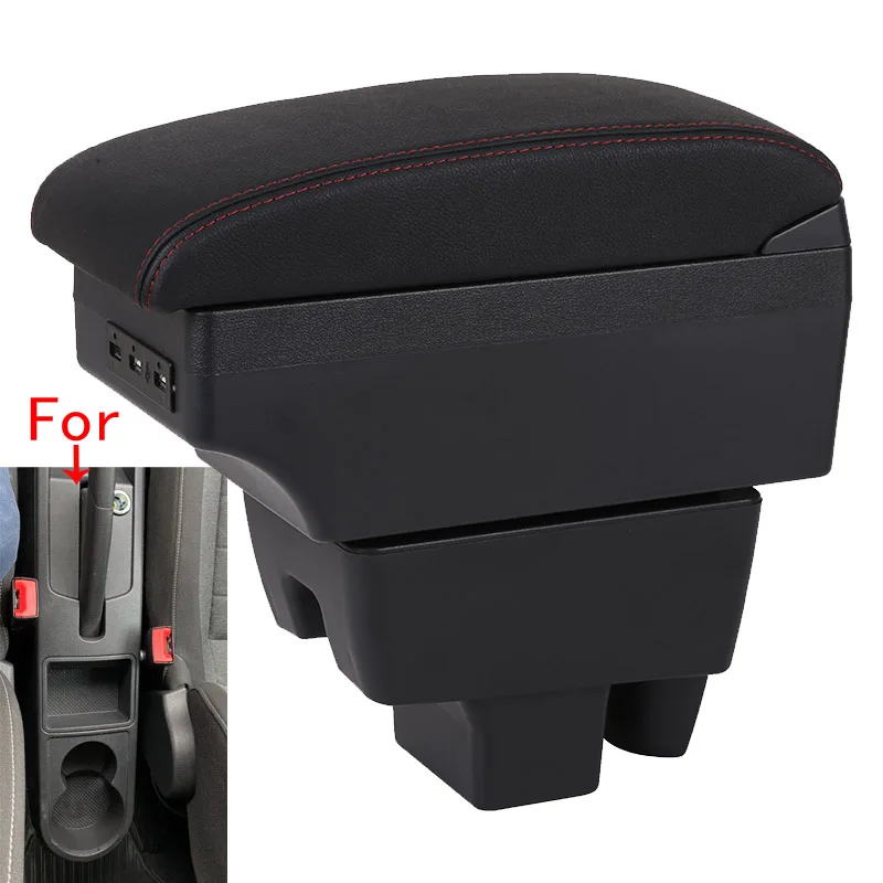 

For Skoda RAPID Armrest For Volkswagen New Polo Car Armrest Box Retrofit Car Accessories Interior details Storage Box