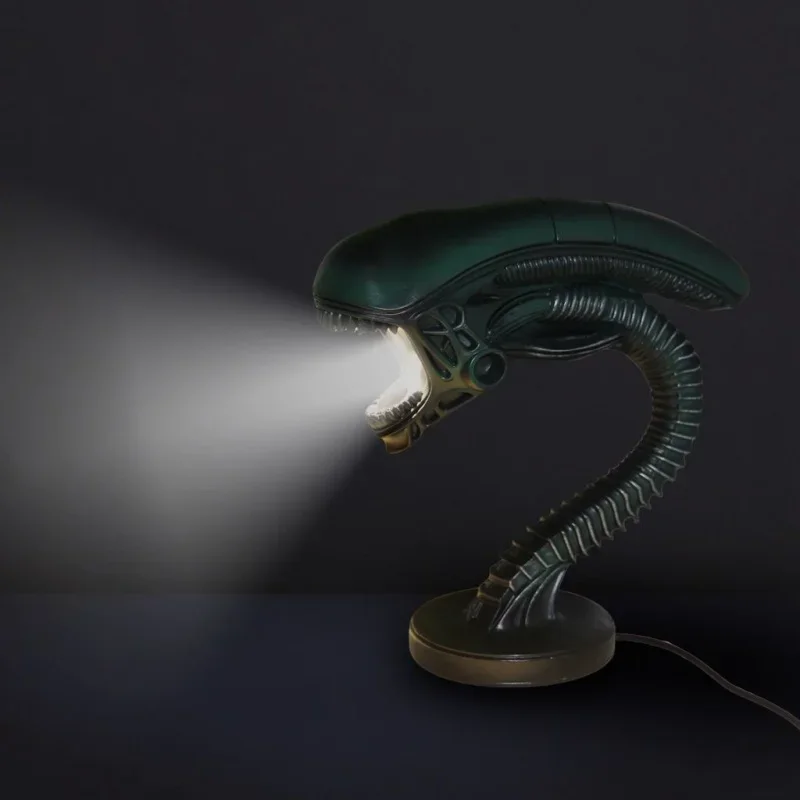 Unique Alien Creature Lamp Adjustable Height Mysterious Resin Monster  Home Bedroom Decoration Lamp Gift