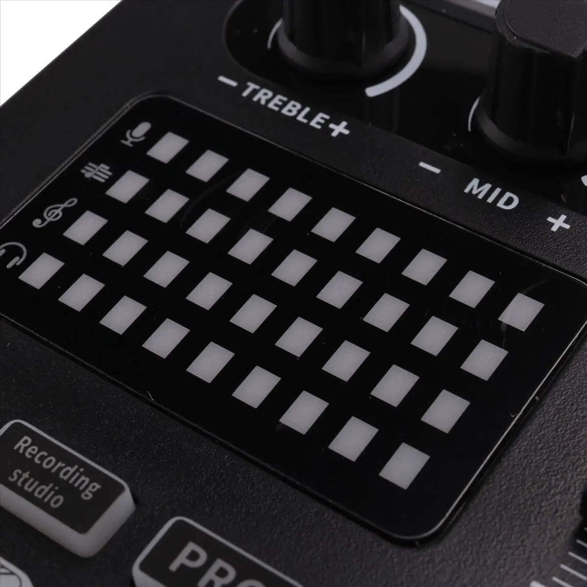 【STOCK】Audio Mixer,Live Sound Card and Audio Interface with DJ Mixer Effects and Voice Changer,Podcast Production Studio
