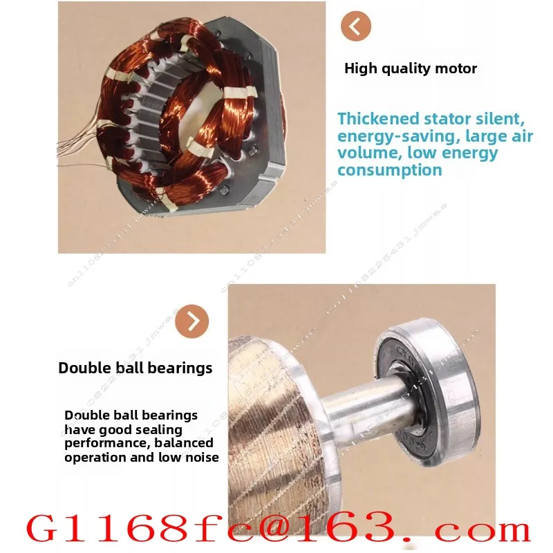 High-power Mechanical Shaking Head Factory Commercial Wall-mounted