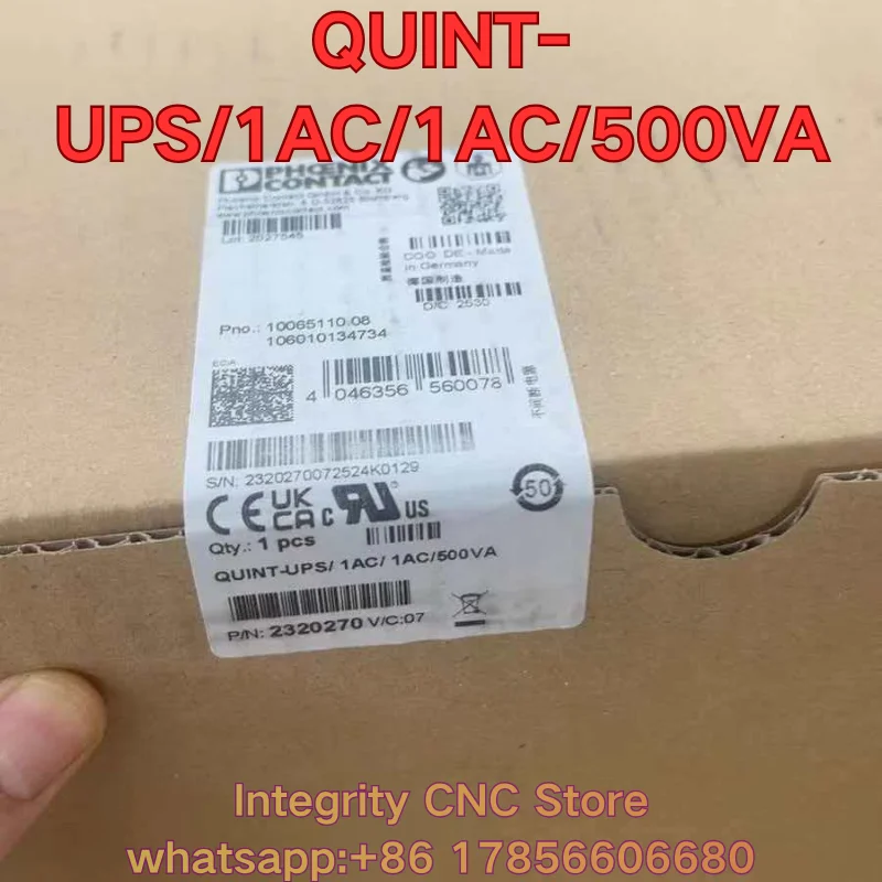 New QUINT-UPS/1AC/1AC/500VA PLC module 2320270
