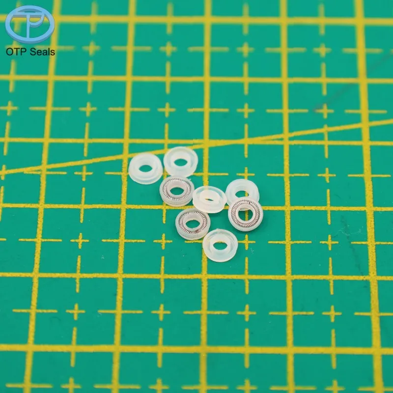 

spring seal for Holes UHMWPE UPE seals ultra high molecular weight polyethylene X spring Non-standard shaped parts customized