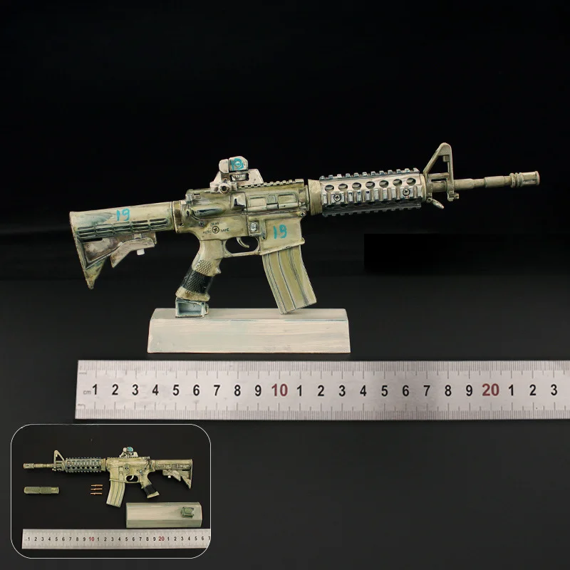 1:3 Removable Gun Model AR15 Ghost 19 Metal Large Alloy Ornament Collection Toy Cannot Be Fired