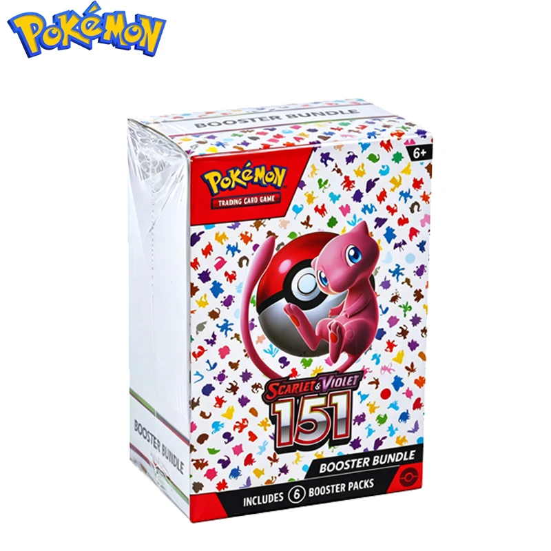 Pokémon 72P TCG Scarlet & Violet 151 Eevee Prismatic Booster Bundle Booster Packs PTCG Trading Card Game Collectible Cards Gift